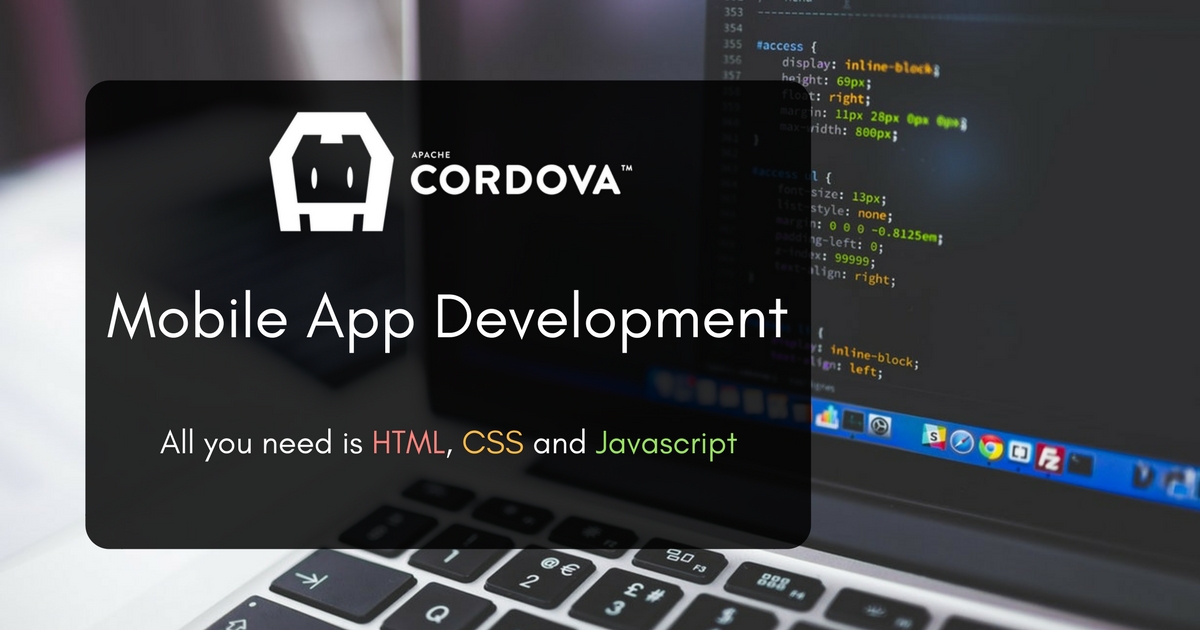 Apache Cordova Tutorial Studytonight