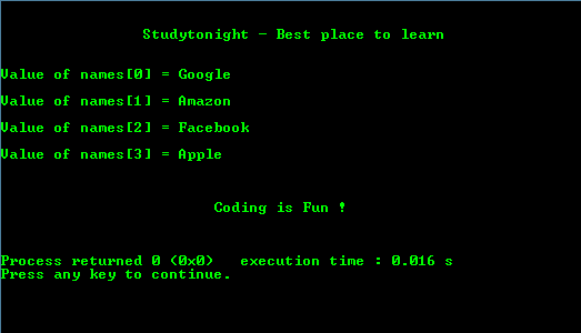 c-program-to-access-and-store-array-of-int-pointers-and-char-pointers-c-programs-studytonight