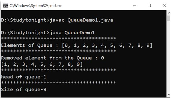 Queue Interface In Java | Core Java Tutorial | Studytonight