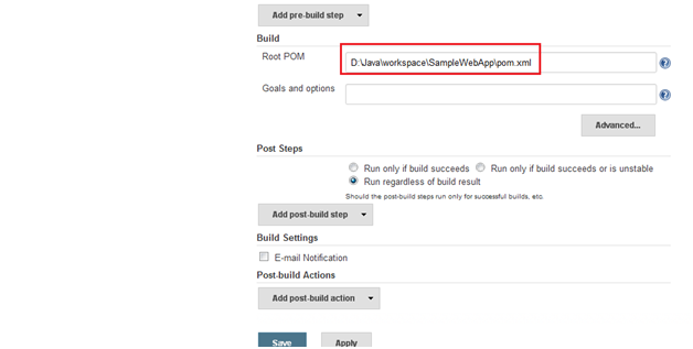 Configuring Jenkins