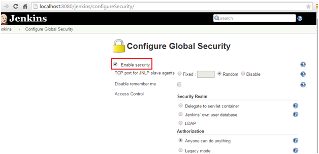 Securing Jenkins Server